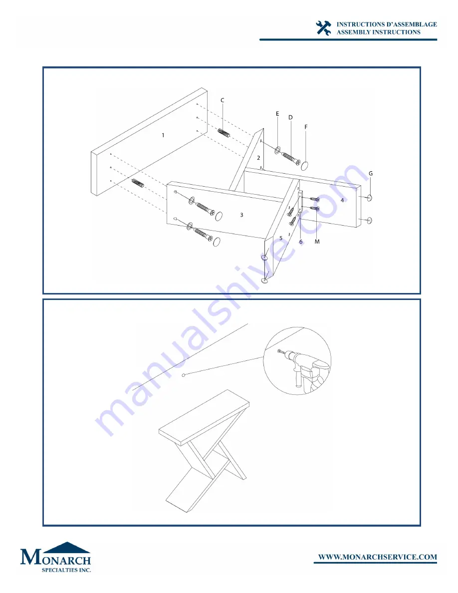 Monarch I 2406 Assembly Instructions Manual Download Page 10