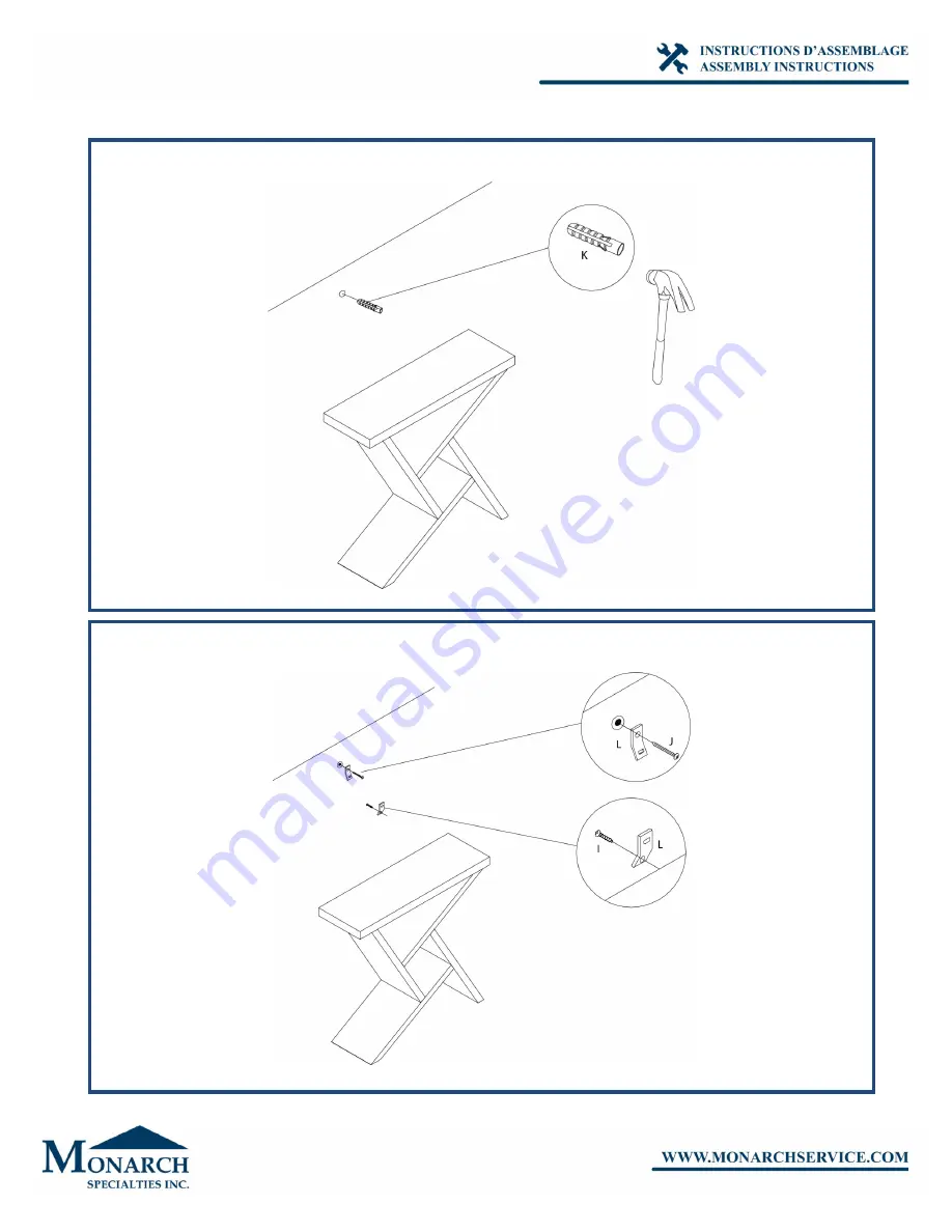 Monarch I 2406 Assembly Instructions Manual Download Page 11