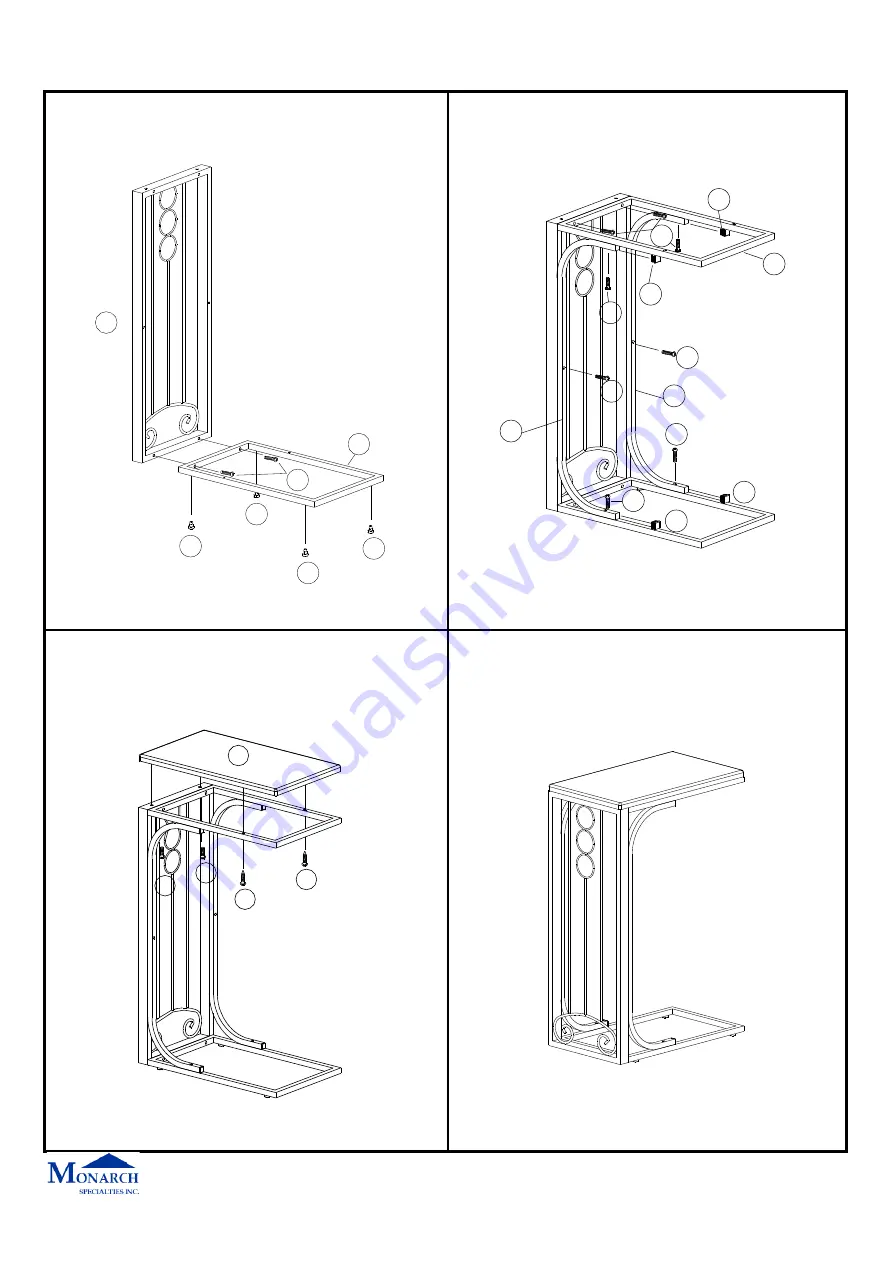 Monarch I 3135 Assembly Instructions Download Page 4