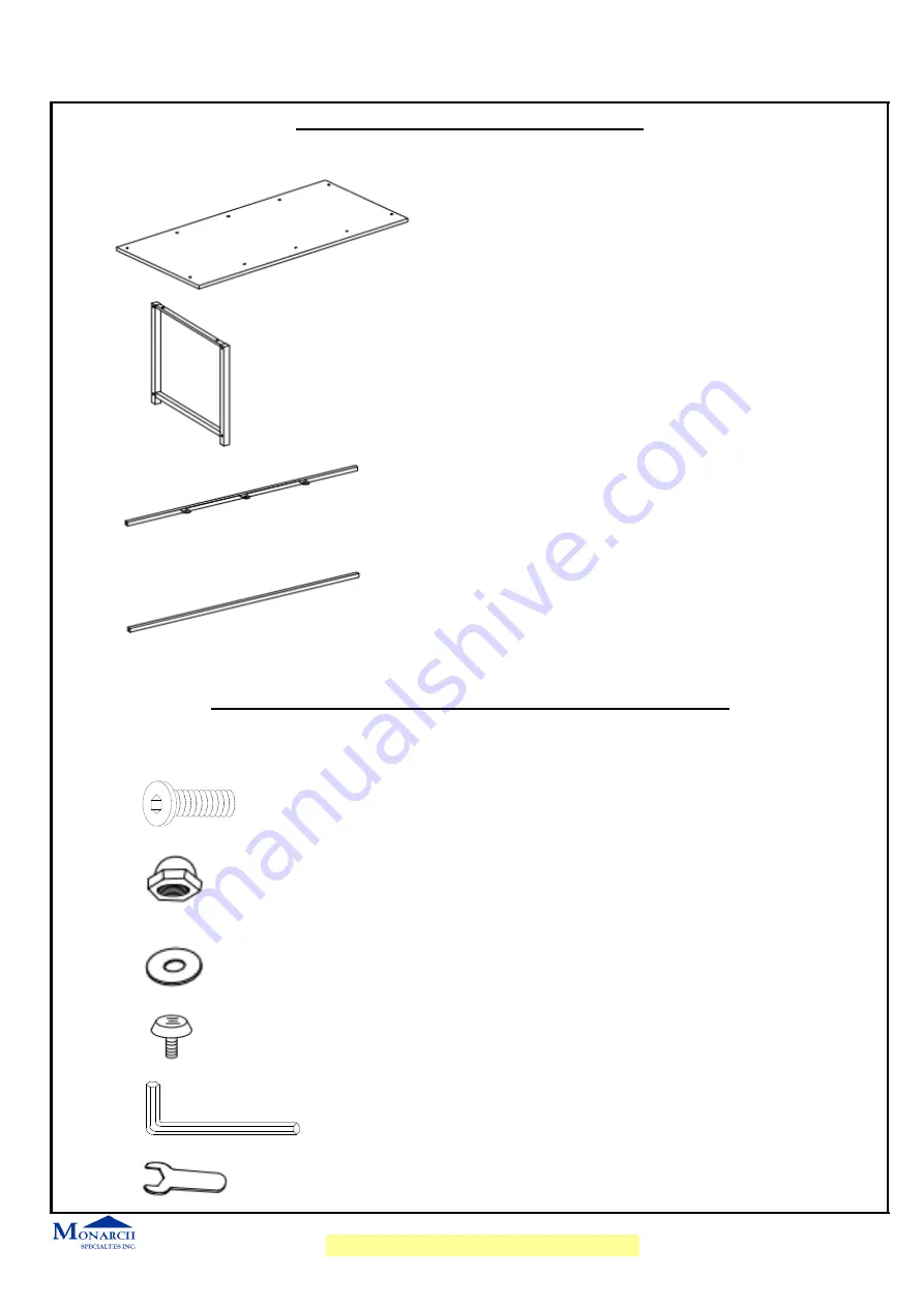 Monarch I 3140 Assembly Instructions Download Page 2