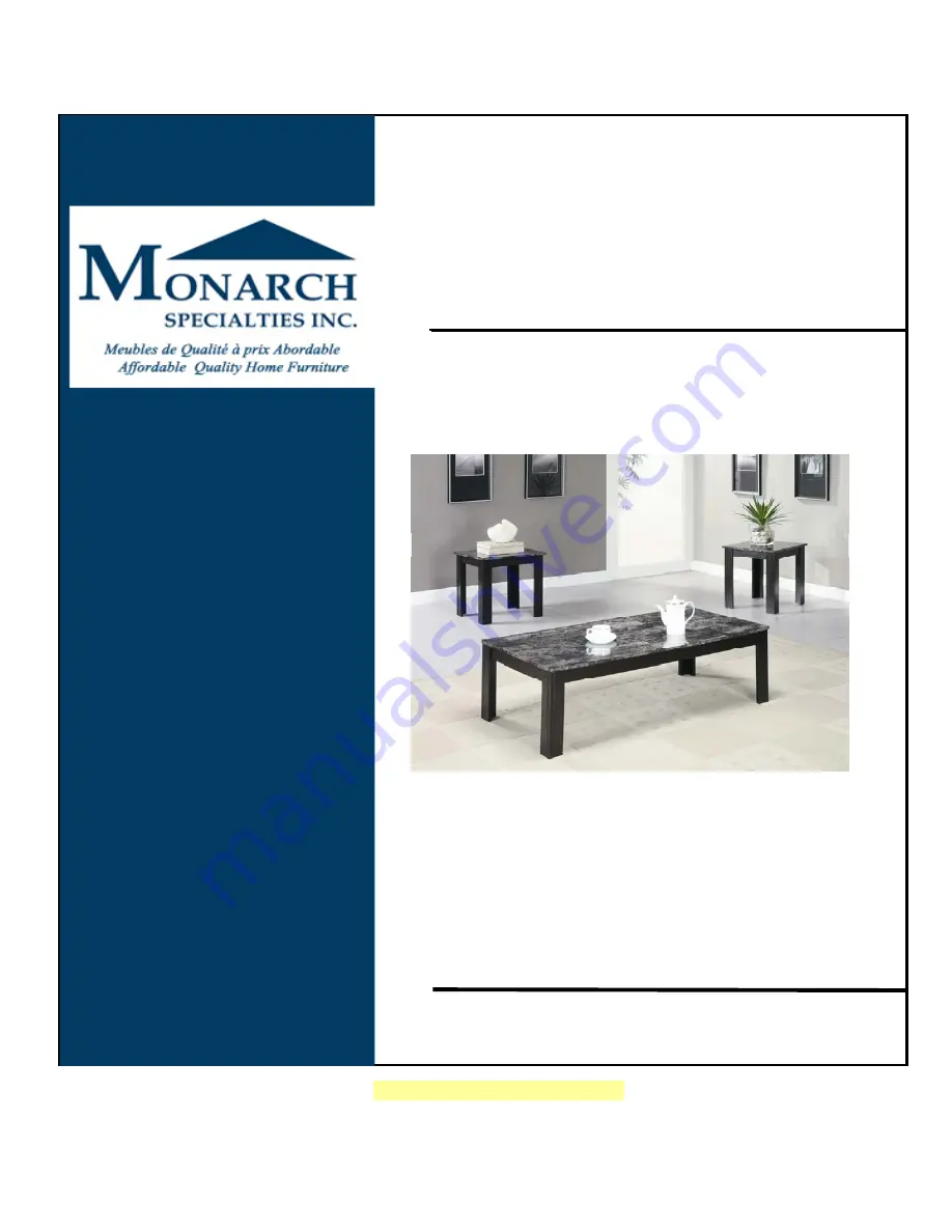 Monarch I 7843P Assembly Instructions Download Page 1