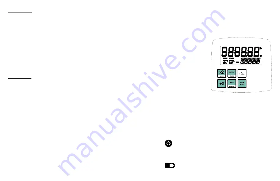 Monarch Nova-Strobe DBX Instruction Manual Download Page 5