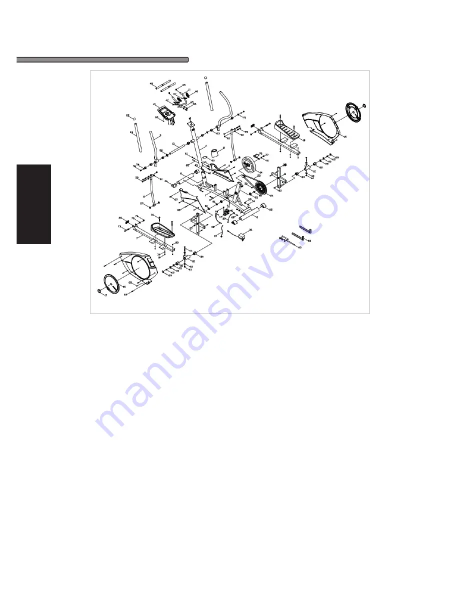 Monark crosstrainer x200 Manual Download Page 28