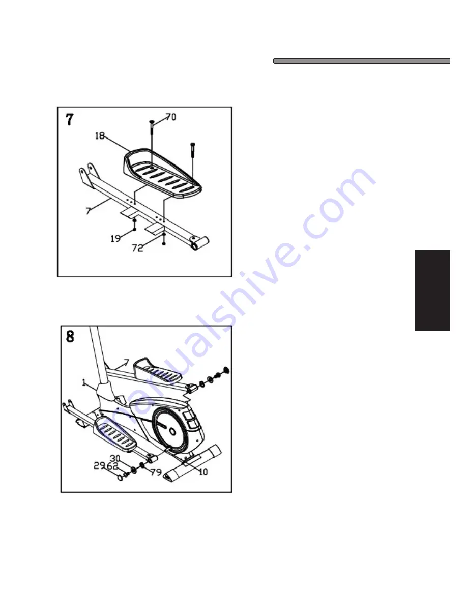 Monark crosstrainer x200 Manual Download Page 35