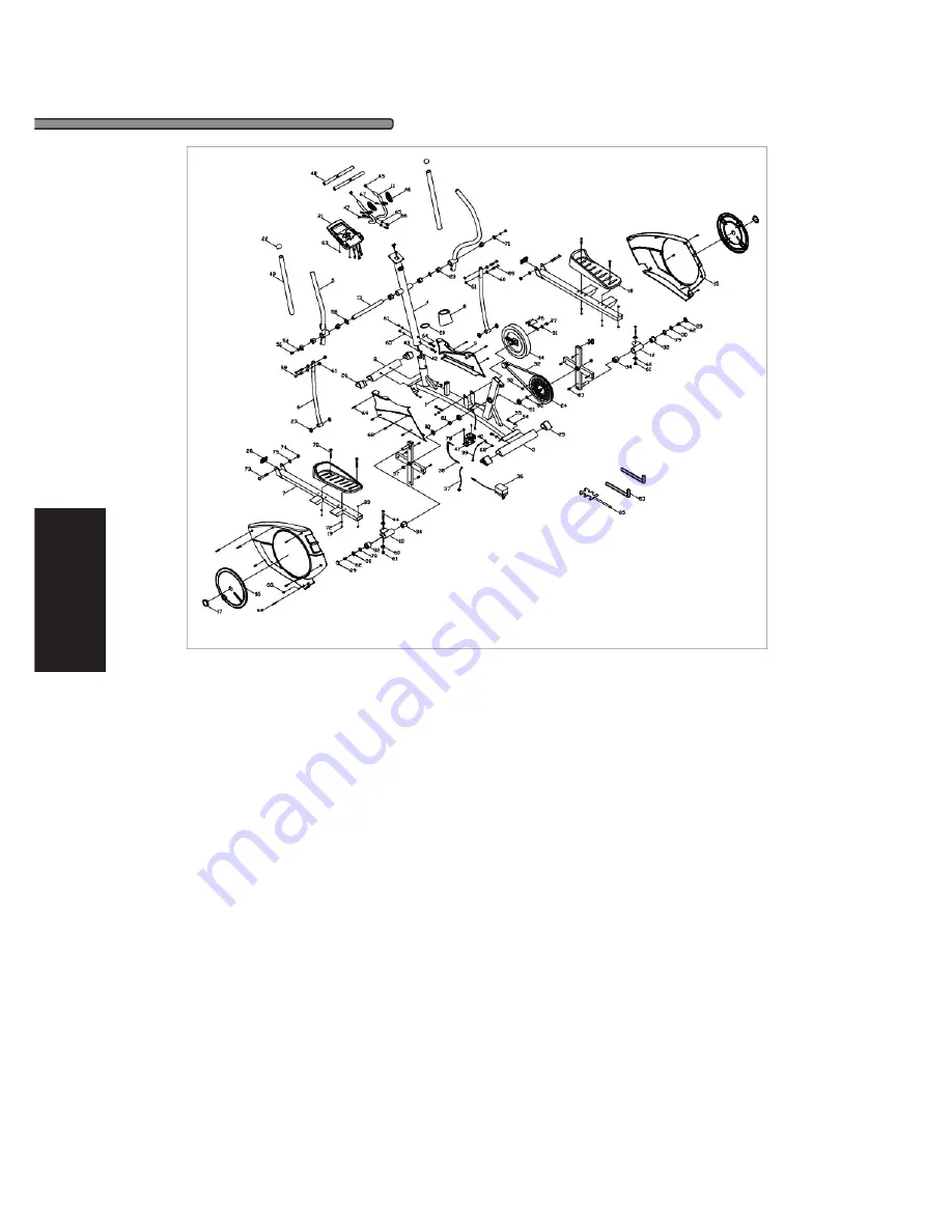 Monark crosstrainer x200 Manual Download Page 42