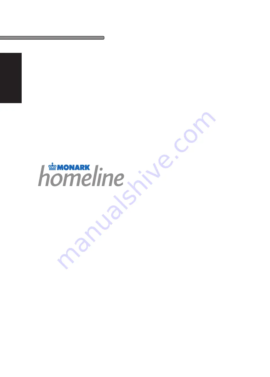 Monark homeline C100 Manual Download Page 2