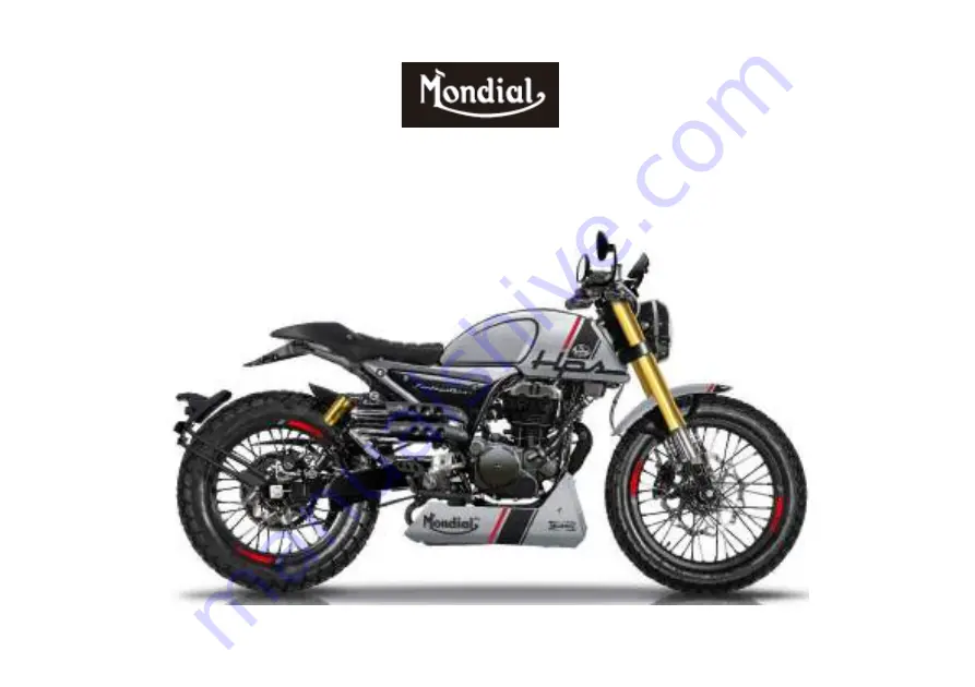 Mondial Designs Limited HPS125 ABS Скачать руководство пользователя страница 92