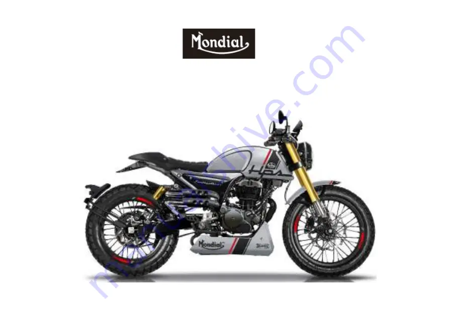 Mondial Designs Limited HPS125 ABS Скачать руководство пользователя страница 108