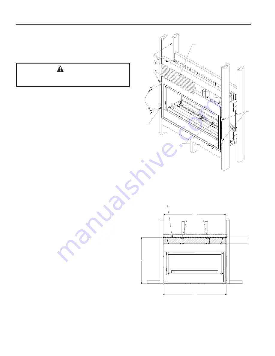 Monessen Hearth AVFLST Series Installation & Operating Instructions Manual Download Page 12