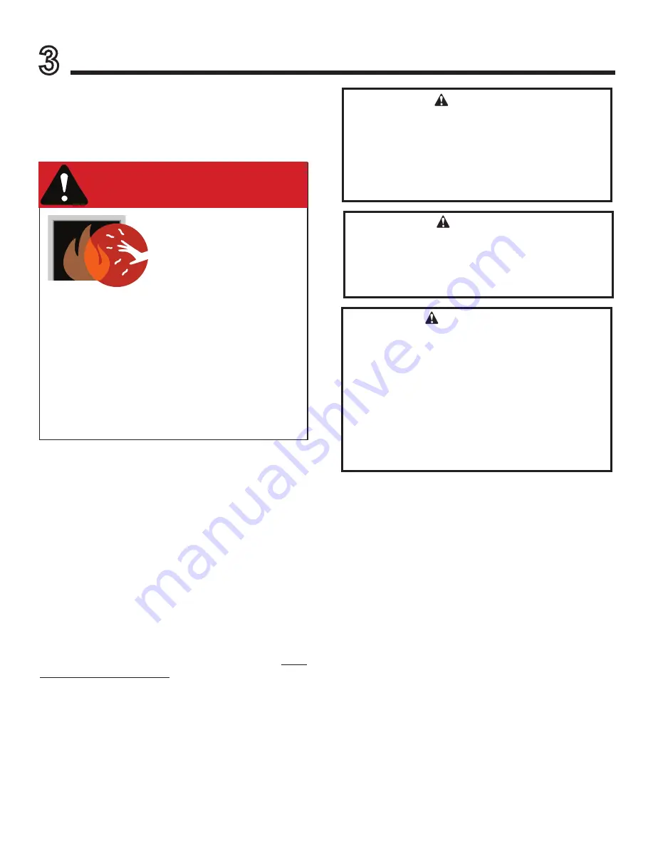 Monessen Hearth BUF32-H Owner'S Manual Download Page 7