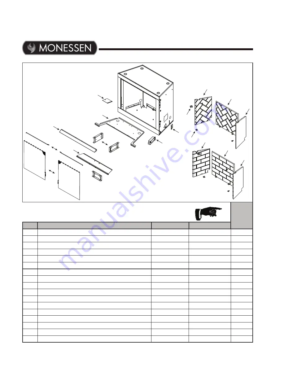 Monessen Hearth BUF32-H Owner'S Manual Download Page 14