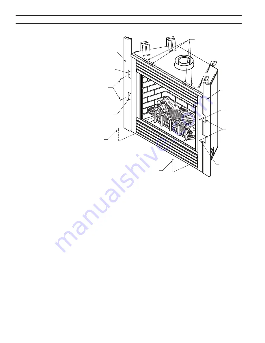 Monessen Hearth CDV7 Installation And Operating Instructions Manual Download Page 12