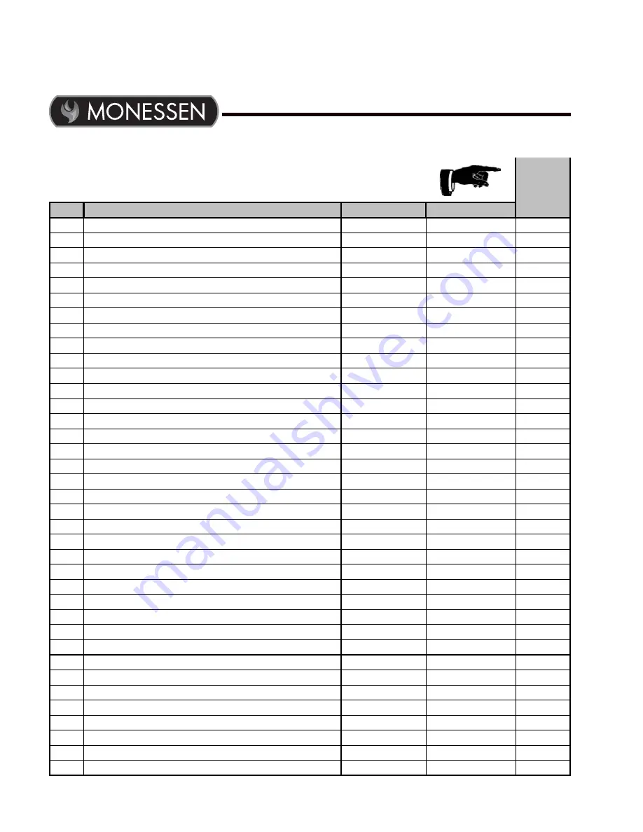 Monessen Hearth GG18NV Installation & Owner'S Manual Download Page 45