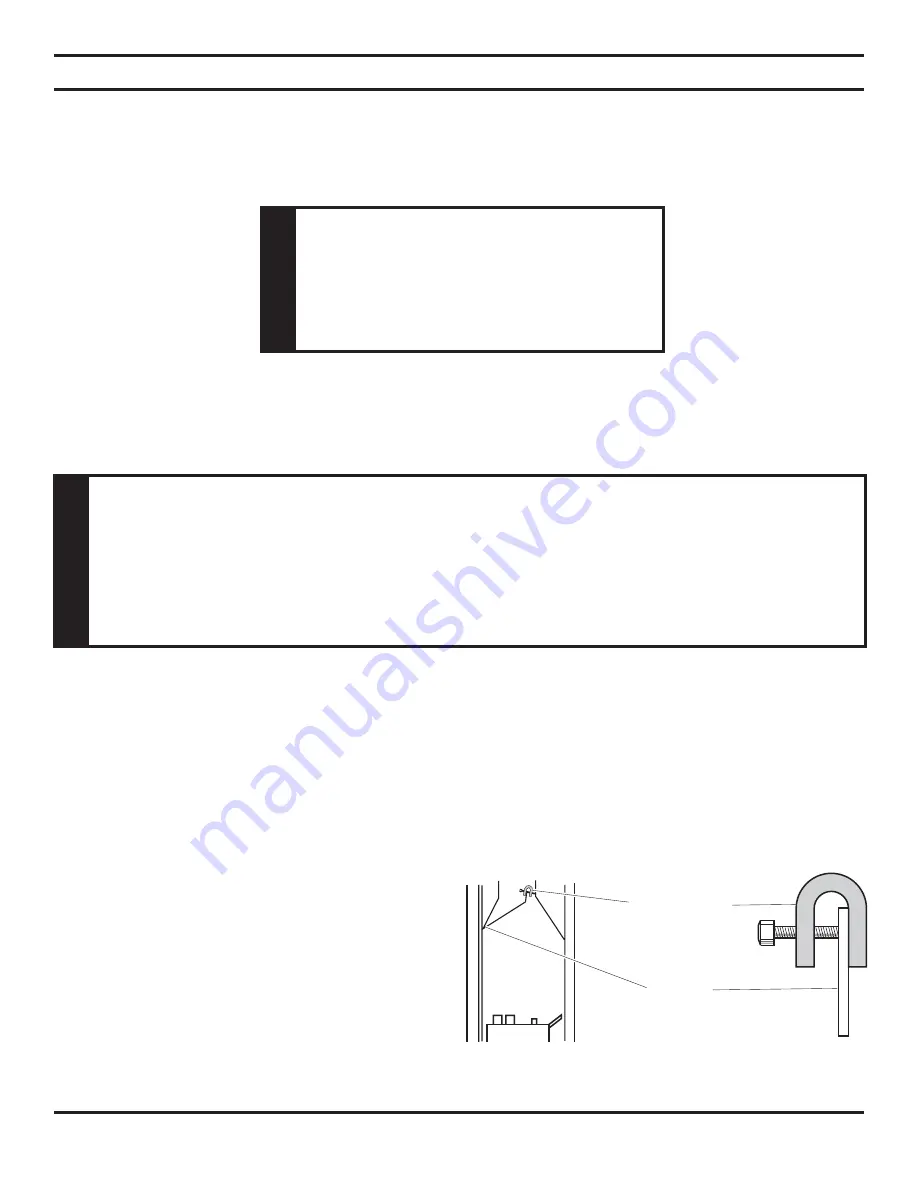 Monessen Hearth MHSC EYF18 Installation And Operating Instructions Manual Download Page 15