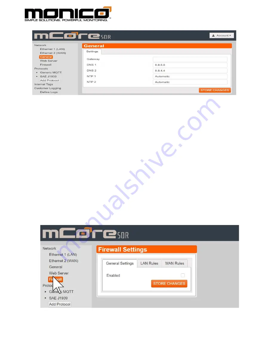 Monico mCore SDR Operation Manual Download Page 25