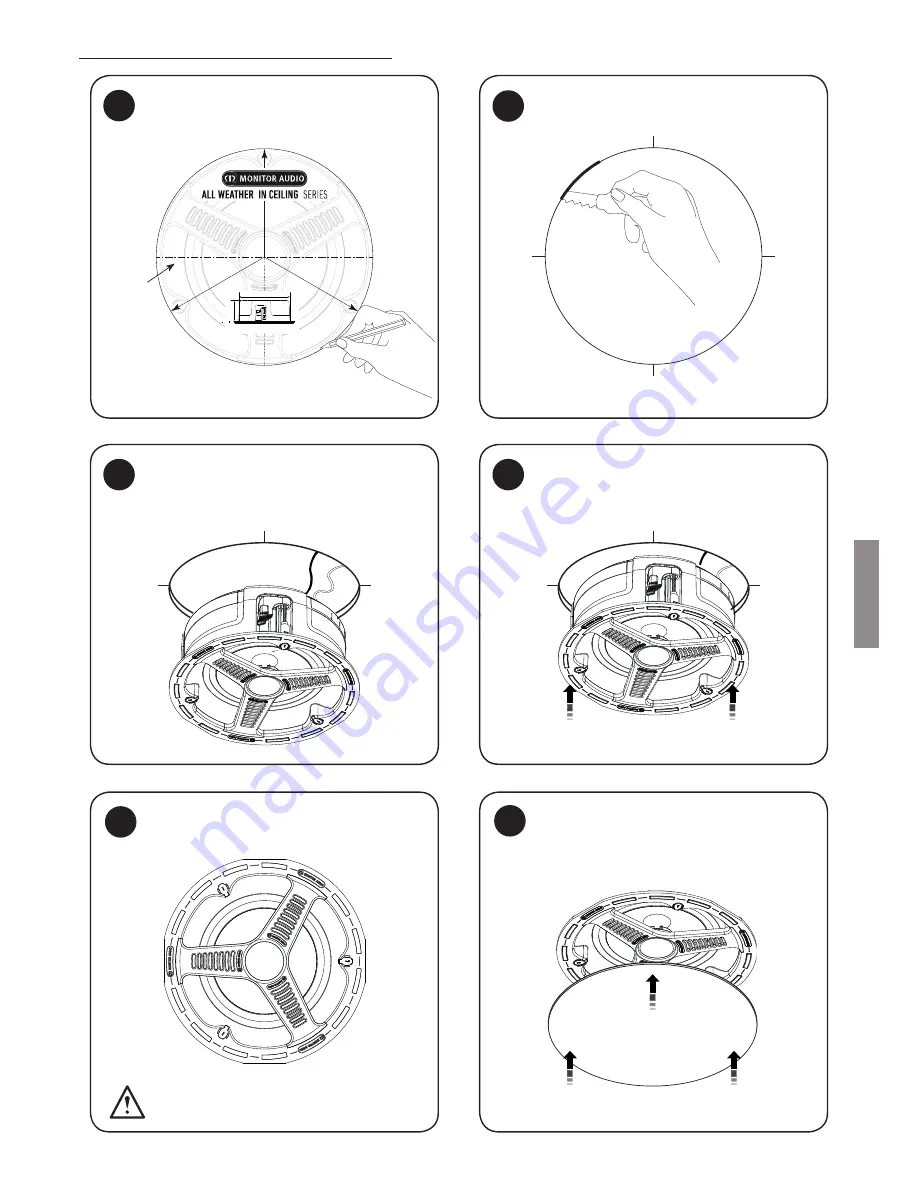 Monitor Audio AWC265 Installation Manual Download Page 19