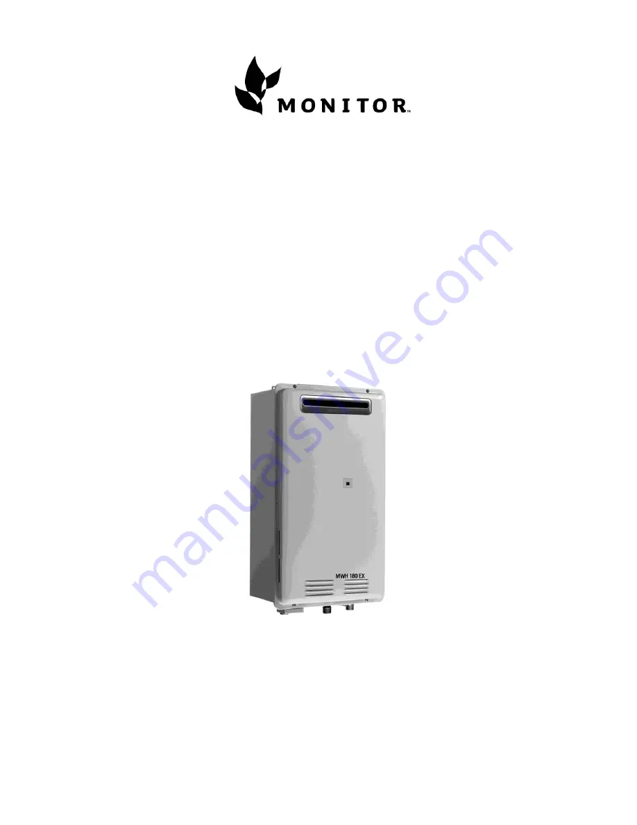 Monitor MWH180EX Service Manual Download Page 1