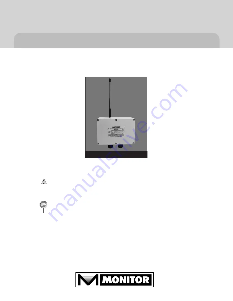 Monitor WirelessEZ Installation & Operation Manual Download Page 1