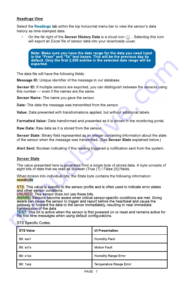 Monnit ALTA Motion+ User Manual Download Page 9