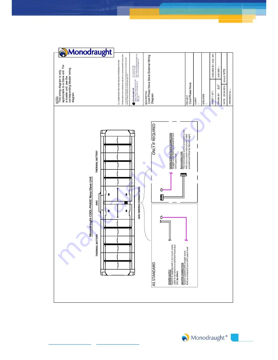 Monodraught Cool-phase Nova Operating & Maintenance Manual Download Page 11