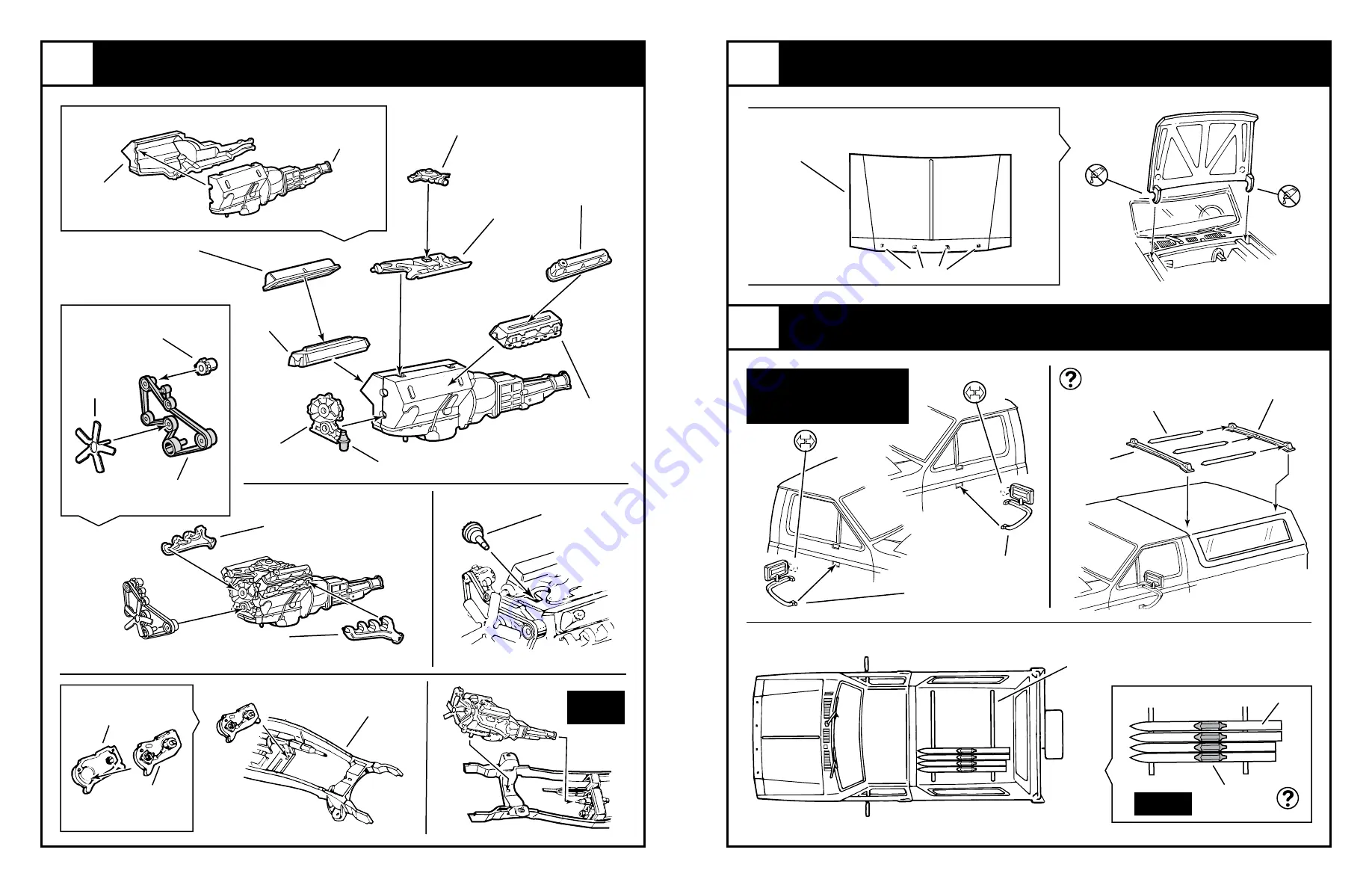 Monogram 80 FORD BRONCO Quick Start Manual Download Page 2