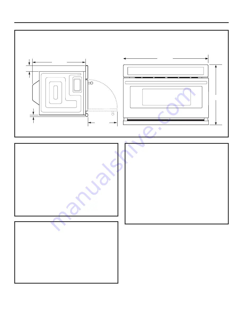 Monogram Advantium CSB912 Скачать руководство пользователя страница 3