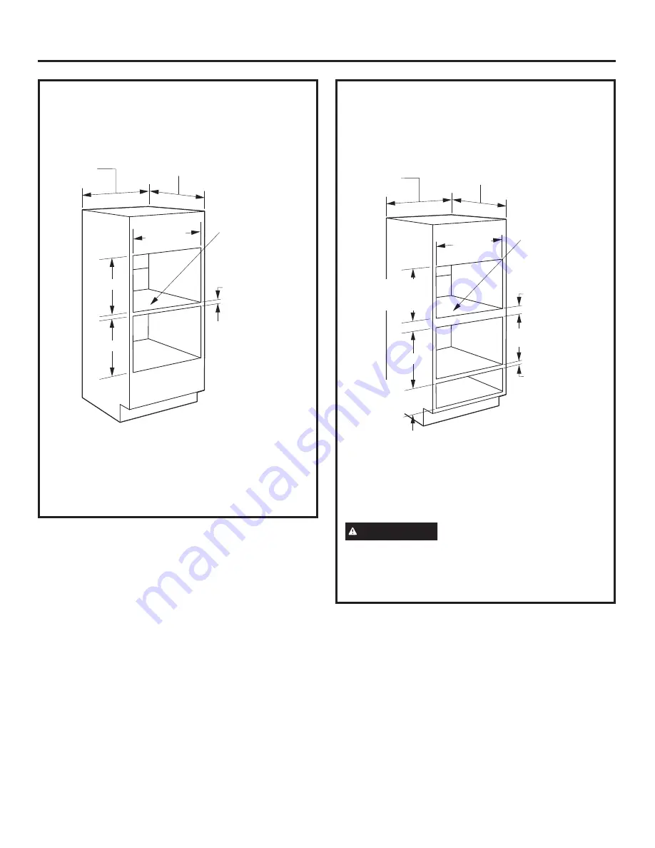 Monogram Advantium CSB912 Installation Instructions Manual Download Page 21