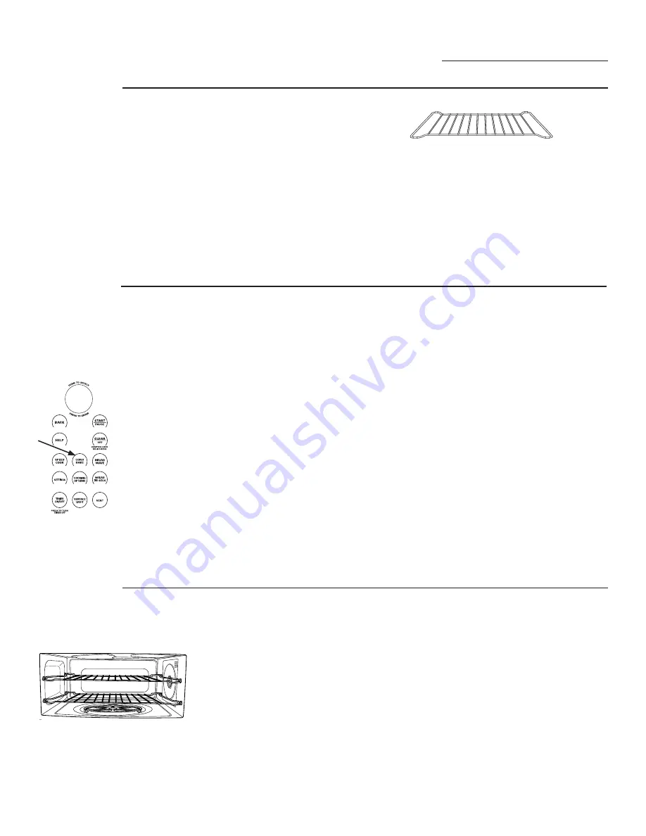 Monogram Advantium ZSC1001JSS Owner'S Manual Download Page 20