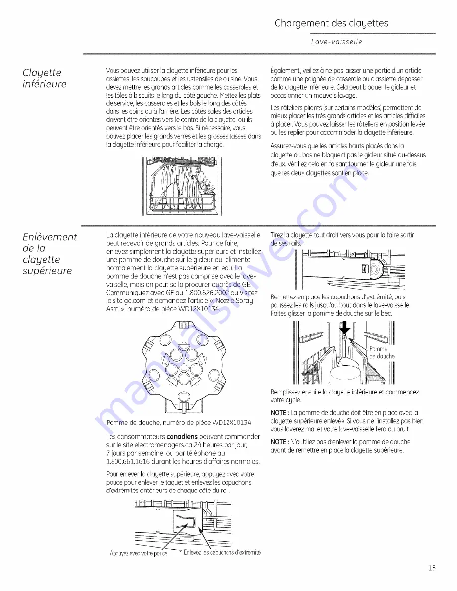 Monogram Monogram ZBD8900PII Owner'S Manual Download Page 41