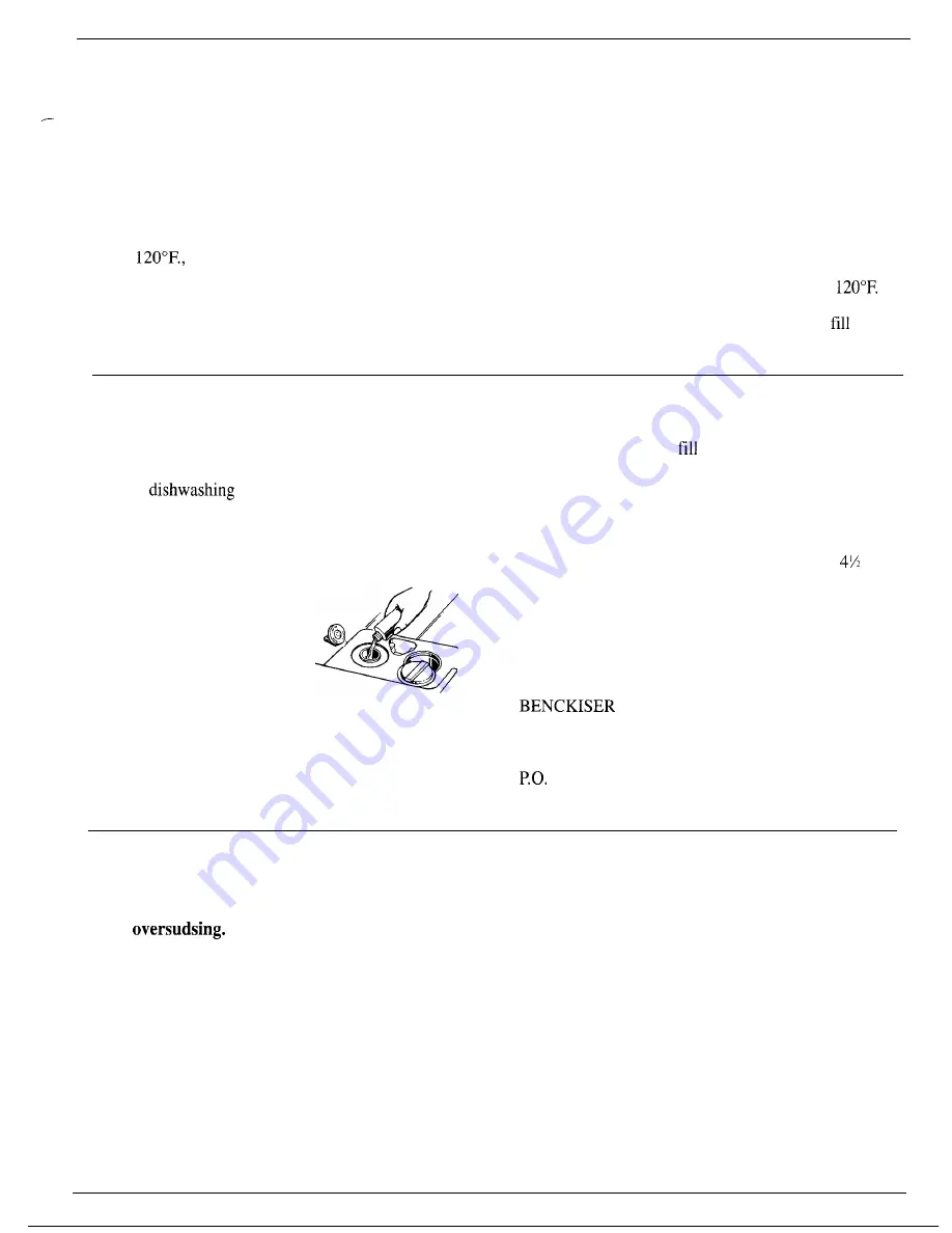 Monogram ZBD3000 Use And Care Manual Download Page 13