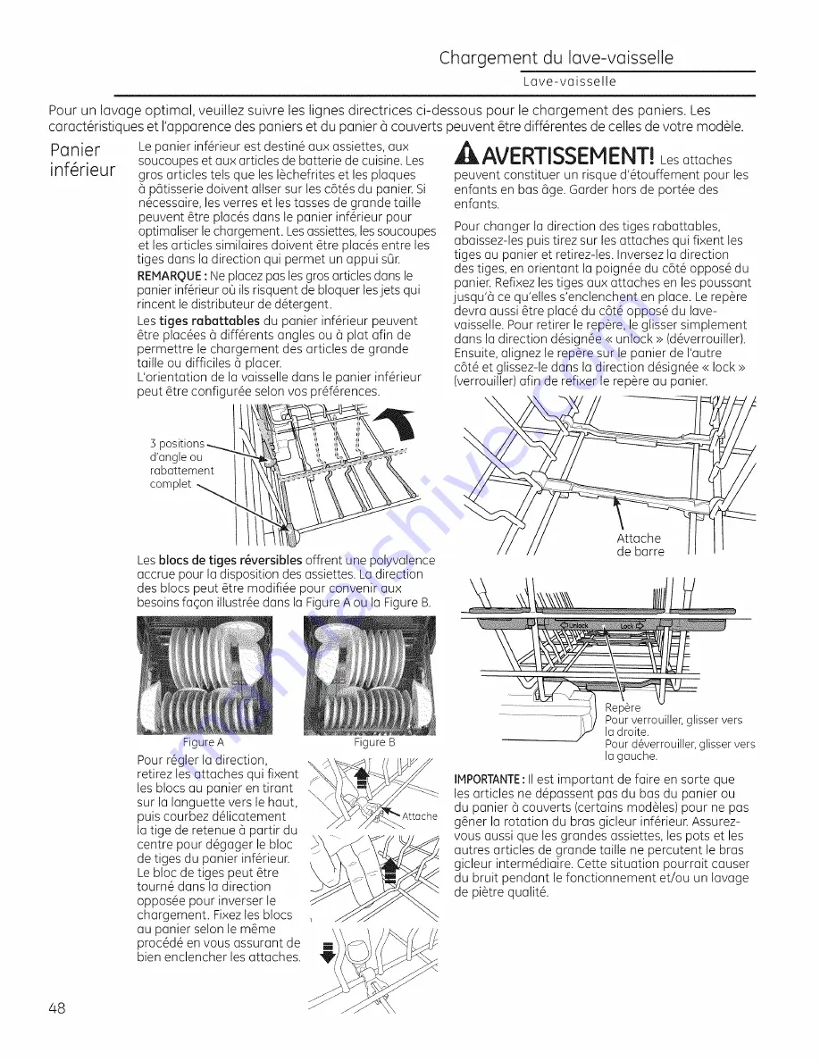 Monogram ZDT800 Owner'S Manual Download Page 48