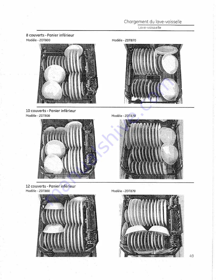 Monogram ZDT800 Скачать руководство пользователя страница 49