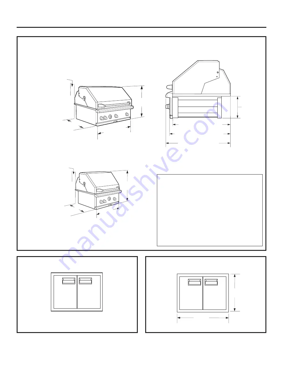 Monogram ZGG300LB Installation Instructions Manual Download Page 20