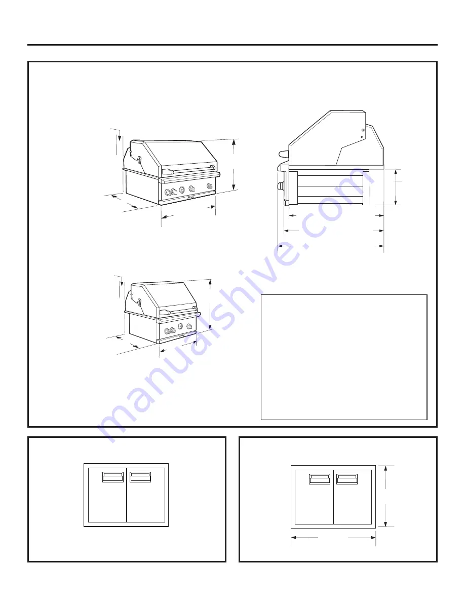 Monogram ZGG300LB Installation Instructions Manual Download Page 35