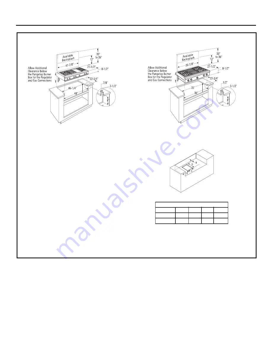 Monogram ZGU364NDP-SS Installation Instructions Manual Download Page 9