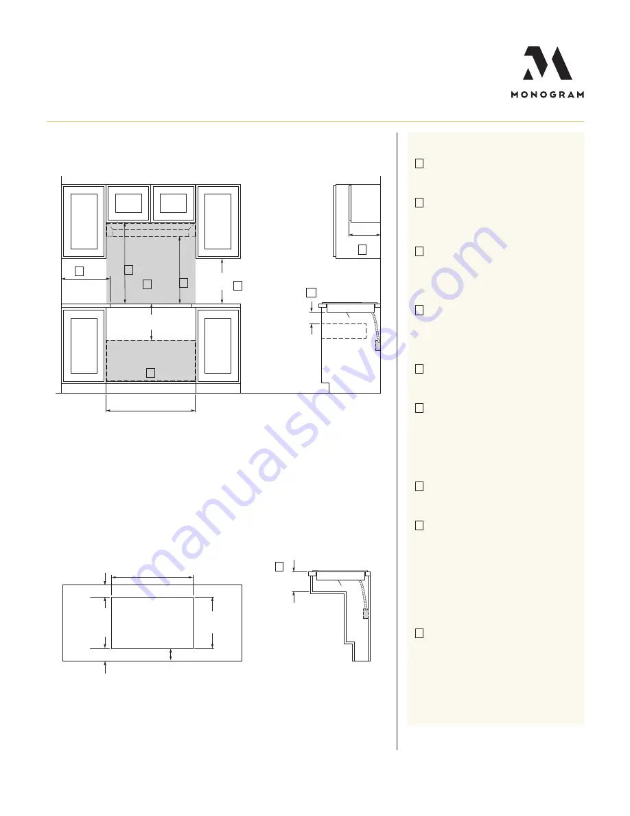 Monogram ZHU36RDTBB Quick Start Manual Download Page 3