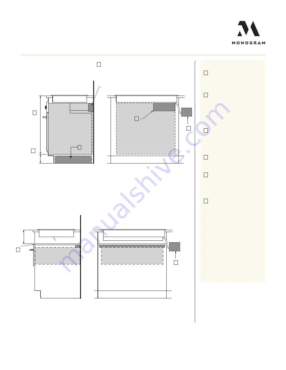 Monogram ZHU36RDTBB Quick Start Manual Download Page 5