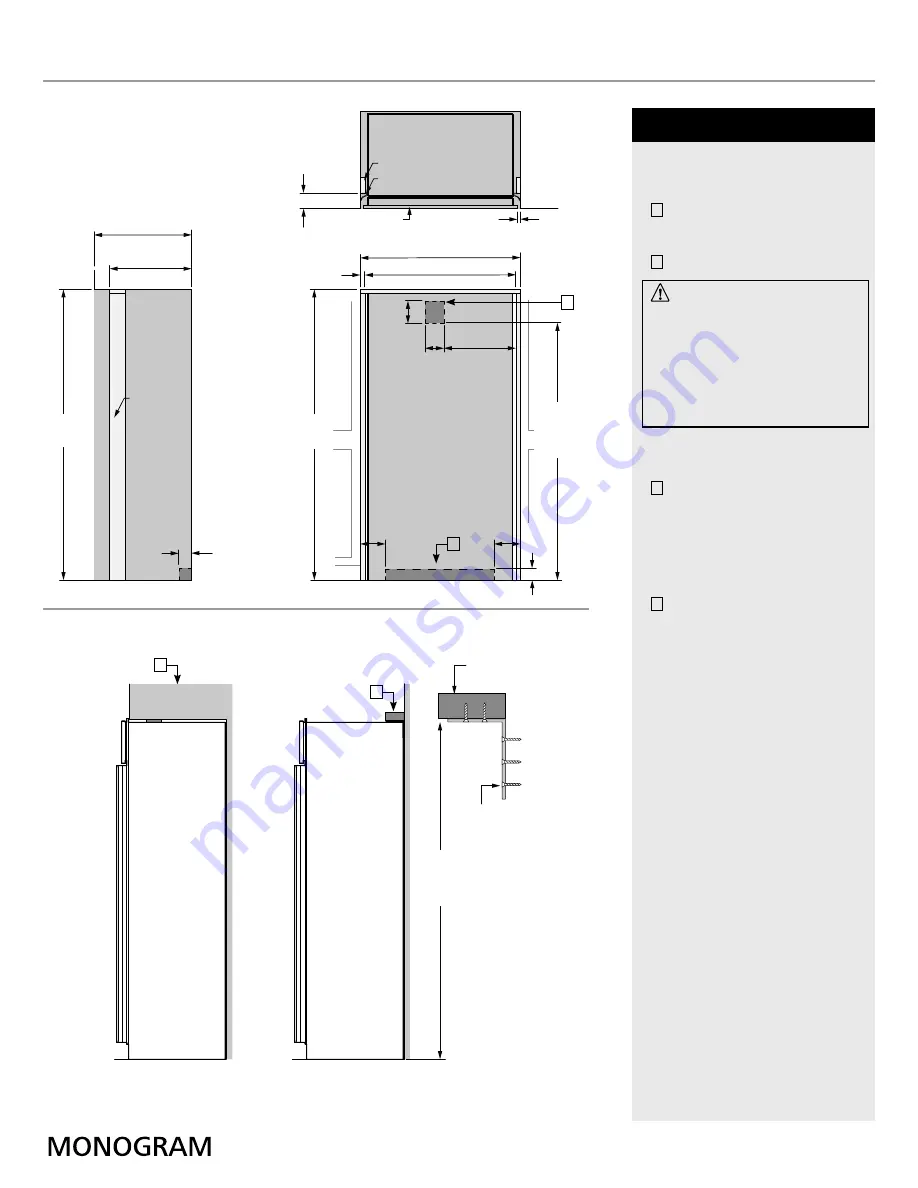 Monogram zis420nh Скачать руководство пользователя страница 3