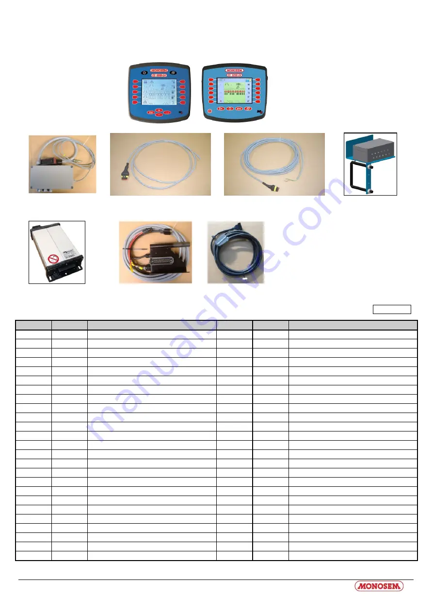 Monosem CS 6200-24 Скачать руководство пользователя страница 56