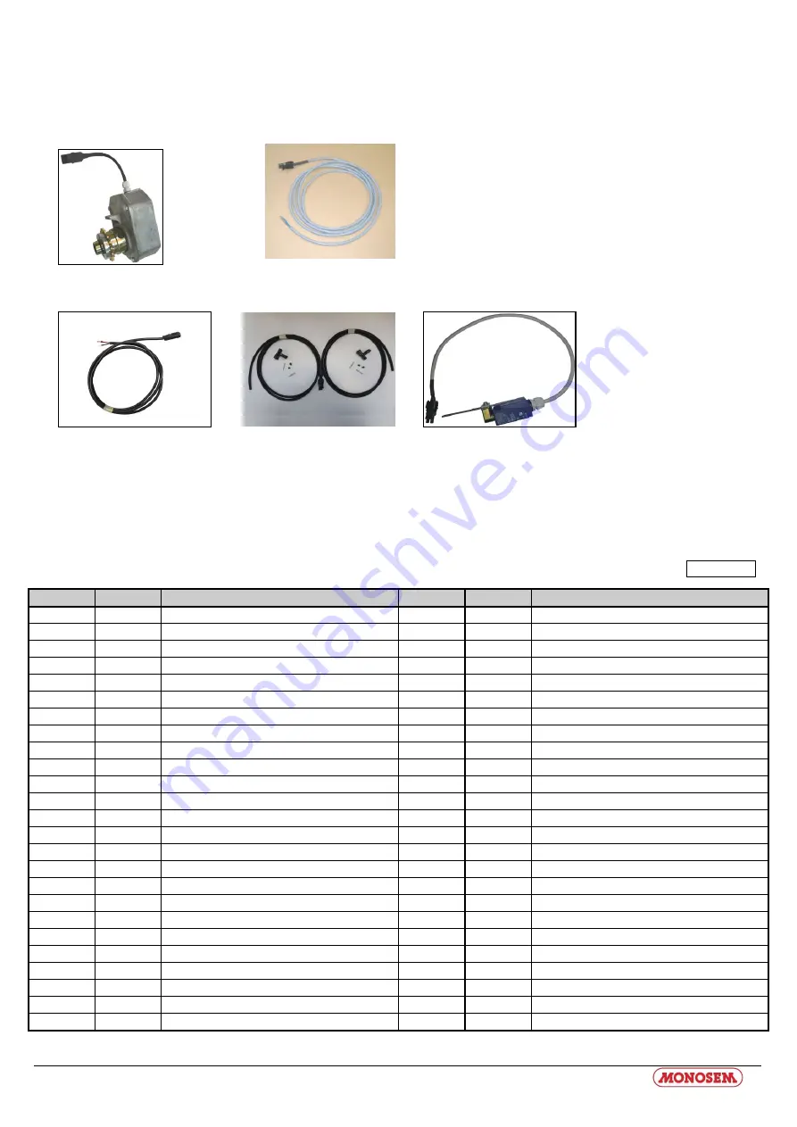 Monosem CS 6200-24 Скачать руководство пользователя страница 57