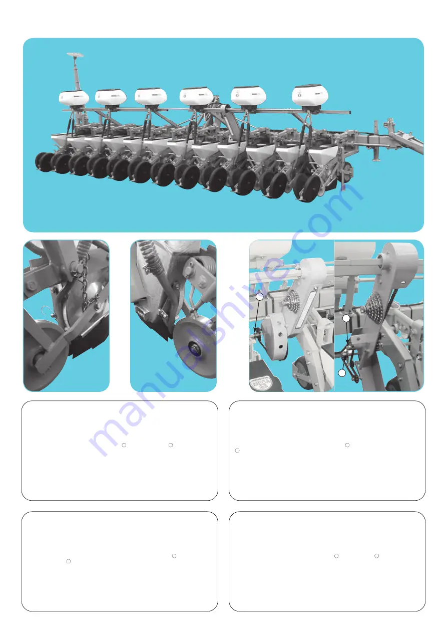 Monosem MECA V4 Assembly, Adjustment And Maintenance Instructions Download Page 25