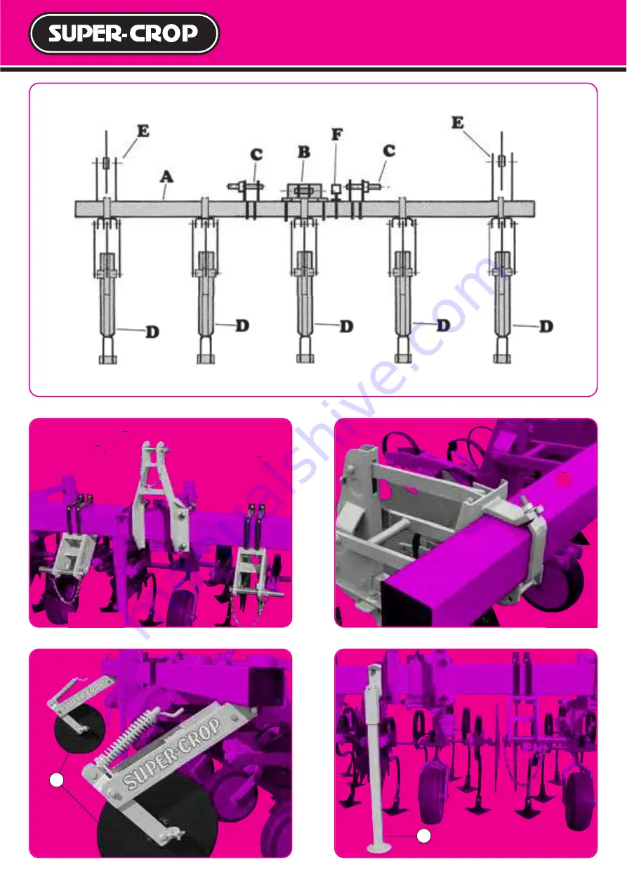 Monosem SUPER-CROP C1L Assembly, Adjustment And Maintenance Instructions Download Page 14