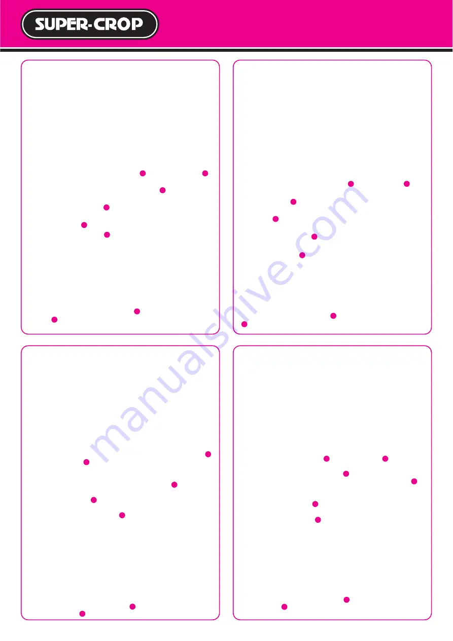 Monosem SUPER-CROP C1L Assembly, Adjustment And Maintenance Instructions Download Page 31