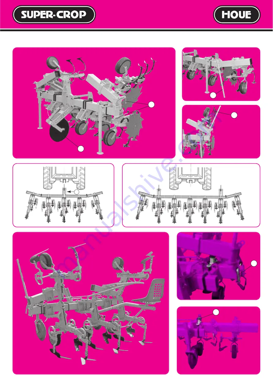 Monosem SUPER-CROP C1L Assembly, Adjustment And Maintenance Instructions Download Page 32