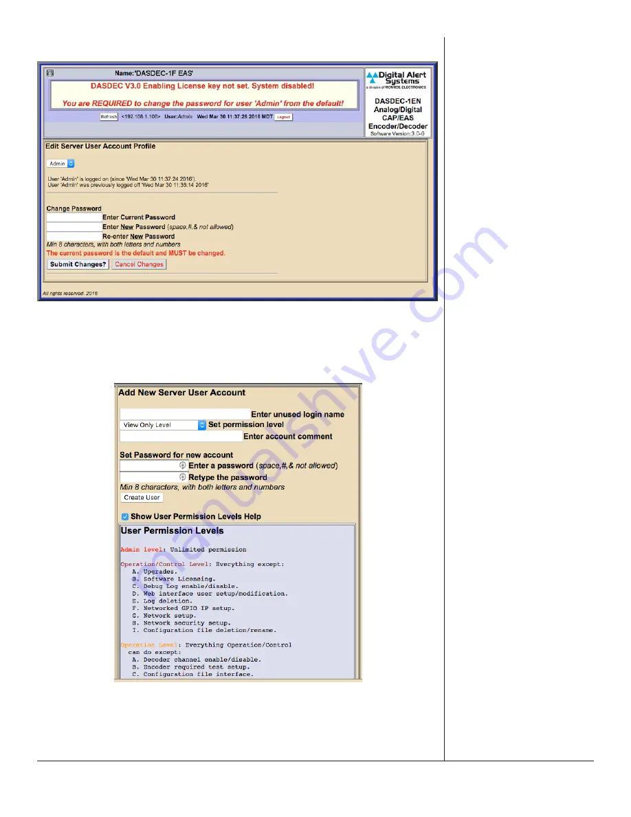 Monroe Electronics DASDEC-II User Manual Download Page 64