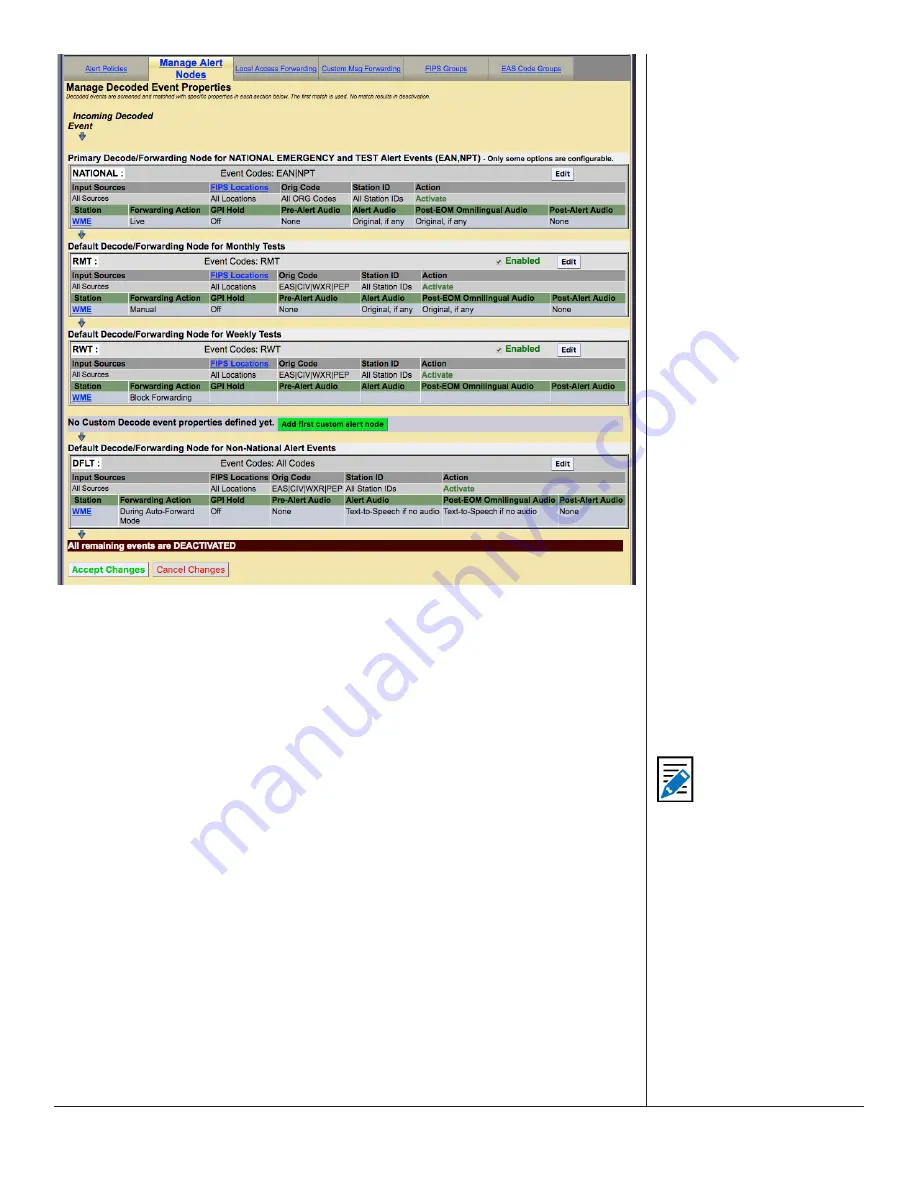 Monroe Electronics DASDEC-II User Manual Download Page 98