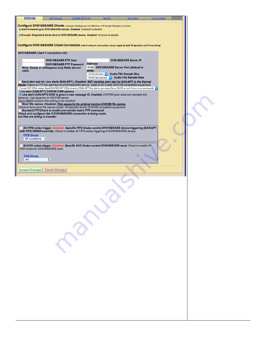 Monroe Electronics DASDEC-II User Manual Download Page 130