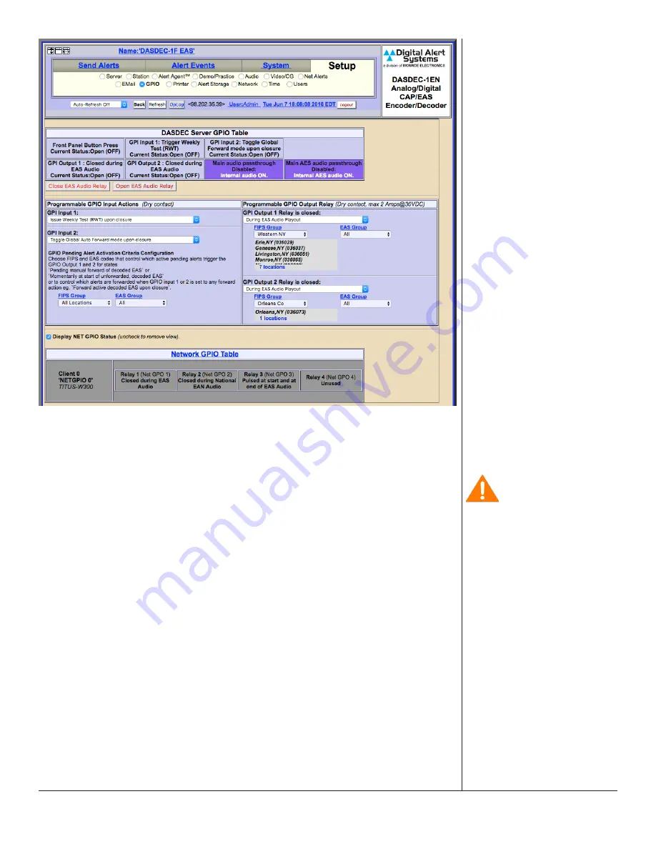 Monroe Electronics DASDEC-II User Manual Download Page 158