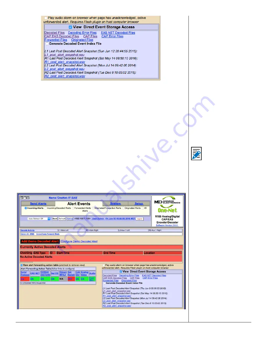 Monroe Electronics DASDEC-II User Manual Download Page 170