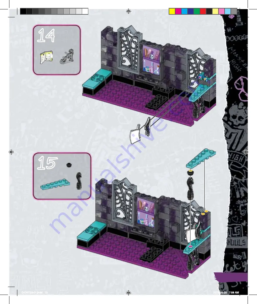 Monster High DKY23 Скачать руководство пользователя страница 13